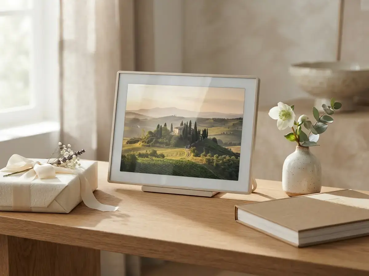 Digital photo frame gift for women