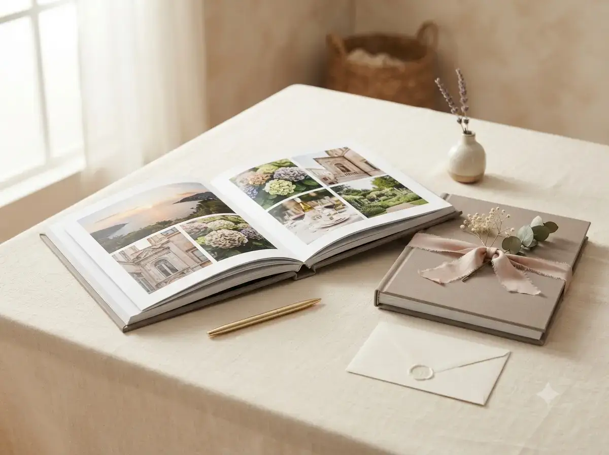 Personalized photo book gift for women
